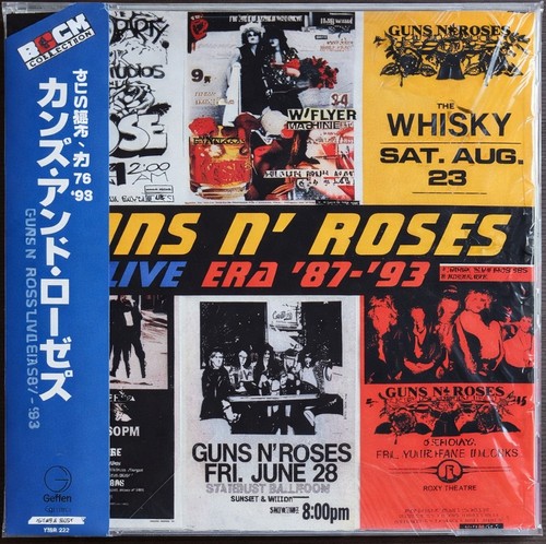 Guns N' Roses - Live Era '87-'93 (2025 2CD Remastered Japan Edition +1) 320|FLAC, CD Scans
