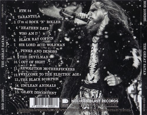 Rob Zombie - The Great Satan (2026) 320|FLAC, CD Scans