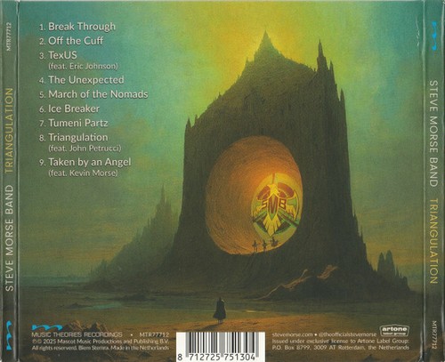 Steve Morse Band - Triangulation (2025) 320|Hi-Res, CD Scans