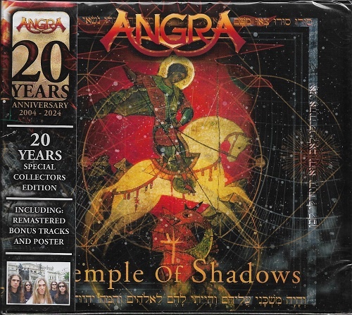 Angra - Temple of Shadows [20th Anniversary Edition Remastered] (2024) CD Proof