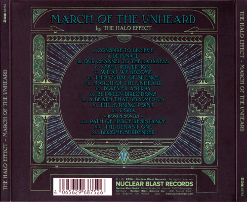 The Halo Effect - March Of The Unheard (Limited Edition) (2025) 320|FLAC|Hi-Res| CD Scans|JE