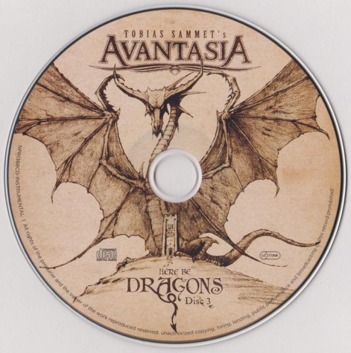 Avantasia - Here Be Dragons [3CD] (2025) 320|FLAC|Hi-Res|CD Scans