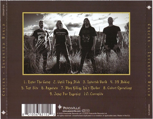 Cancer - Inverted World (2025) 320|FLAC|CD|Scans