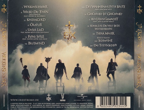 In Extremo - Wolkenschieber (2024) 320|FLAC|Hi-Res|CD|Scans