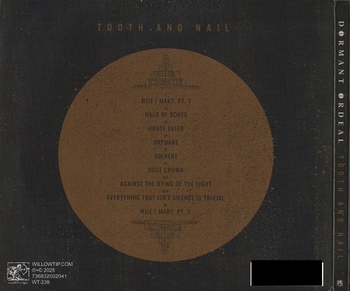 Dormant Ordeal - Tooth and Nail (2025) 320|FLAC|CD|Scans