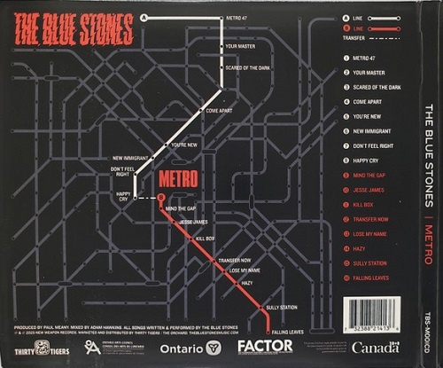 The Blue Stones - METRO (2025) CD-Rip