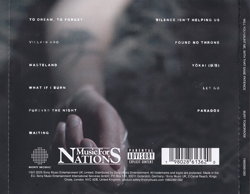 Bury Tomorrow - Will You Haunt Me, With That Same Patience (2025) 320|FLAC|CD|Scans