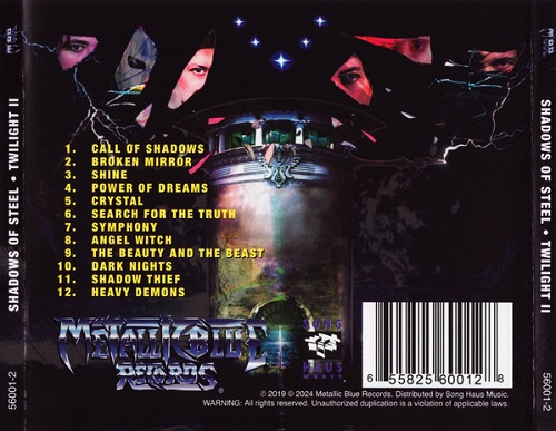 Shadows of Steel - Twilight II (Remastered 2024) CD