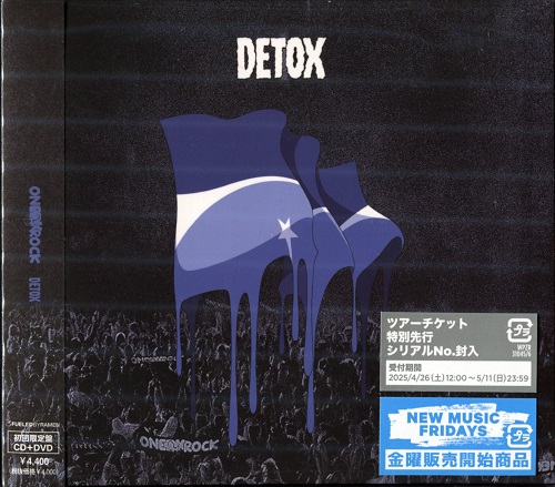 ONE OK ROCK - DETOX [Japan + International Version] (2025) 320|FLAC|CD|Scans