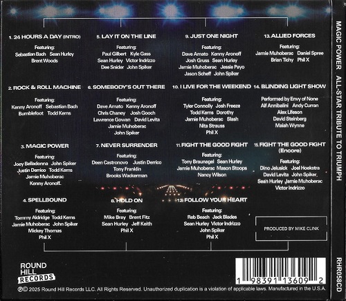 Triumph - Magic Power: All Star Tribute to Triumph (2025) 320|FLAC|Hi-Res|CD|Scans