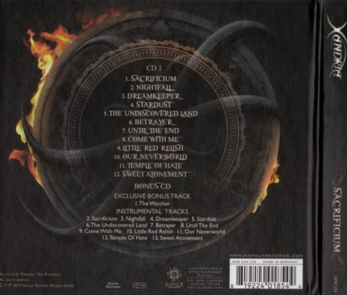 Xandria - Sасrifiсium [2СD] (2014)
