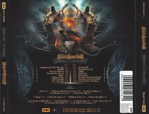 Blind Guardian - Меmоriеs Оf А Тimе То Соmе [3СD] (2012)