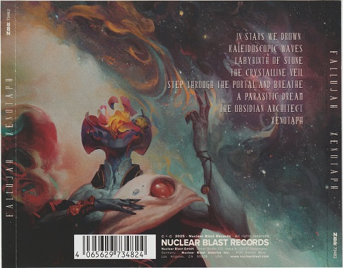 Fallujah - Xenotaph (2025) 320|FLAC|CD|Scans
