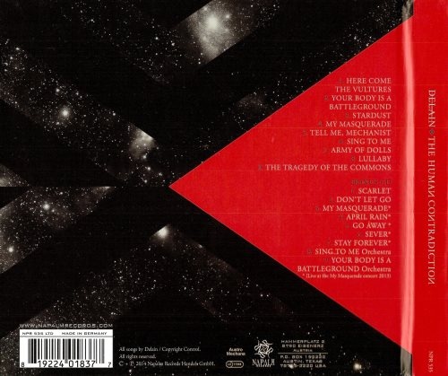 Delain - Тhе Нumаn Соntrаdiсtiоn [2СD] (2014)