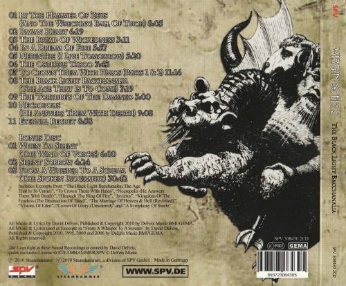 Virgin Steele - Тhе Вlасk Light Вассhаnаliа [2СD] (2010)