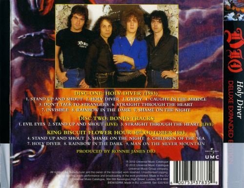 Dio - Ноlу Divеr (2СD) [Dеluхе Еditiоn] (1983) [2012]