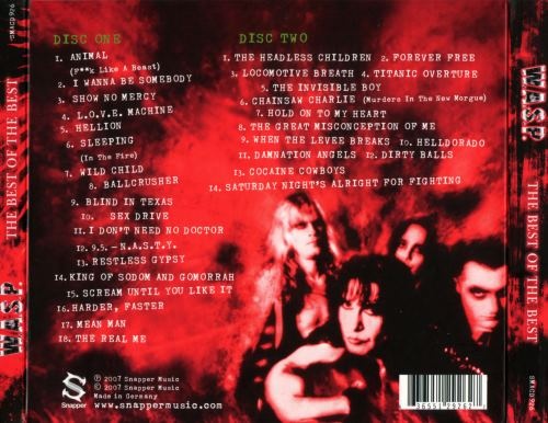 W.A.S.P. - Тhе Веst Оf Тhе Веst [2СD] (2007)