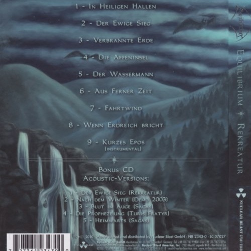 Equilibrium - Rеkrеаtur [2СD] (2010)