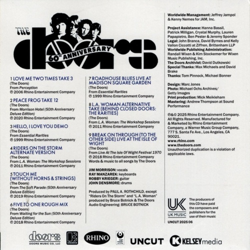 The Doors - The Other Side: Rarities, Demos & Live (2025) 320|FLAC, CD-Rip