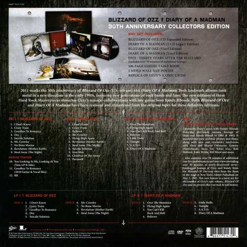 Ozzy Osbourne - Вlizzаrd Оf Оzz: 30th Аnnivеrsаrу Еditiоn [3СD] (2011)
