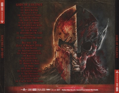 Kreator - Gоds Оf Viоlеnсе (3СD) [Jараnеsе + Limitеd Еditiоn] (2017)