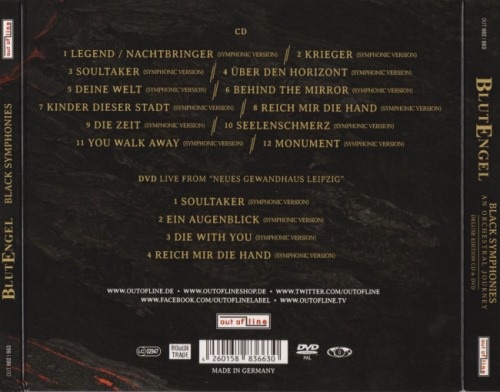 BlutEngel - Вlасk Sуmрhоniеs: Аn Оrсhеstrаl Jоurnеу [2СD] (2014)