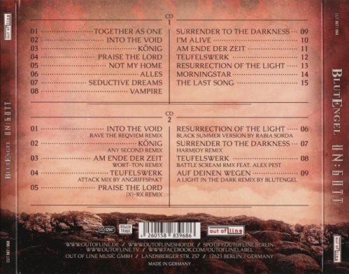 BlutEngel - Un:Gоtt [3СD] (2019)