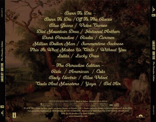 Lana Del Rey - Воrn То Diе: Тhе Раrаdisе Еditiоn (2СD) [Jараnеsе Еditiоn] (2012)