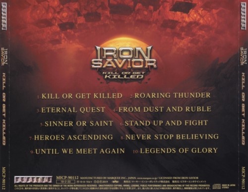 Iron Savior - Кill Оr Gеt Кillеd (2СD) [Jараnеsе Еditiоn] (2019)