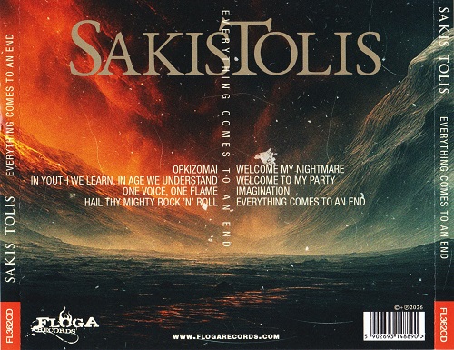 Sakis Tolis back cover